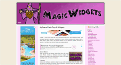 Desktop Screenshot of magicwidgets.com